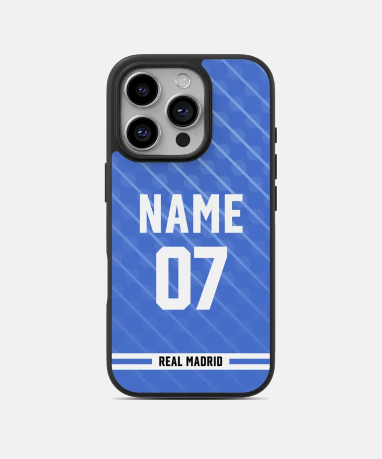 Personalised Real Madrid Jersey Phone Case