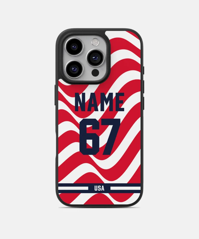 Personalised USA Jersey Phone Case