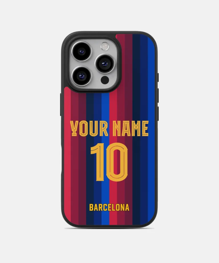 Personalised Barcelona Home Jersey 26/27 Phone Case