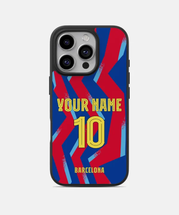 Personalised Barcelona 4th Jersey 25/26 Phone Case